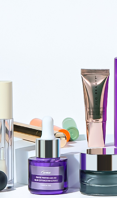 Glass cosmetic packaging