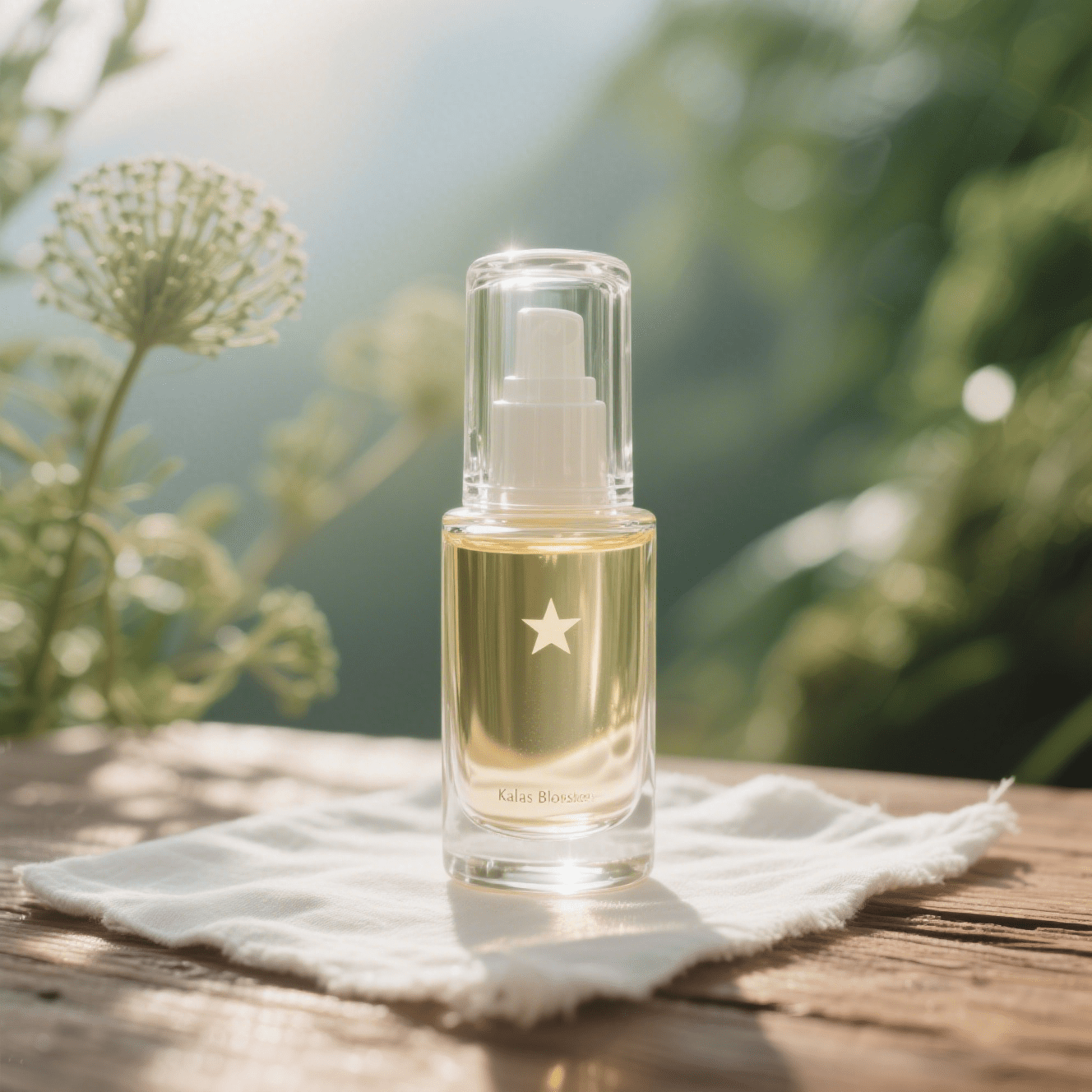 Cosmetic Glass Bottle